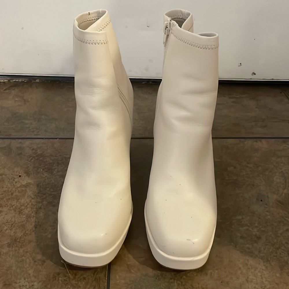 White boots